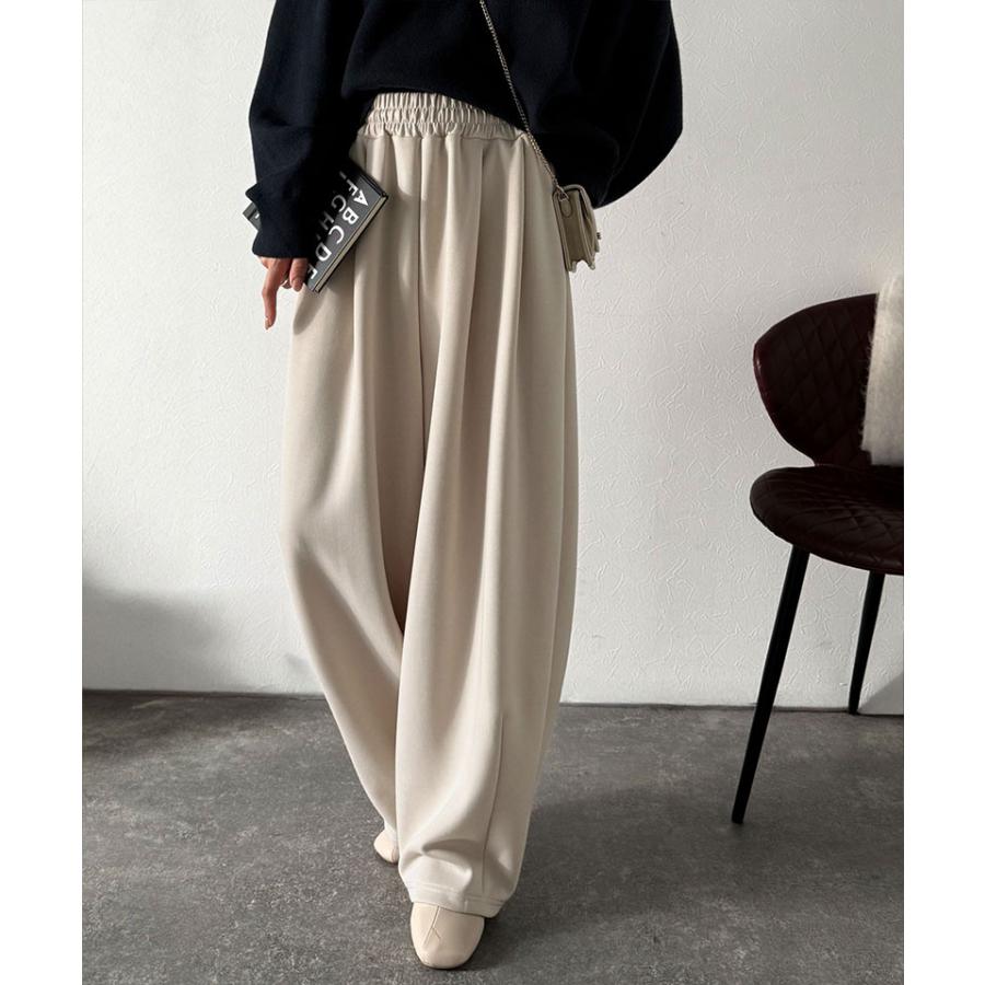 【 クラシカルエルフ classical elf 】ボトムス レディース パンツ レディース シンプルコーデ ダンボール イージー カーブパンツ ロングシーズン 着回し | classicalelf | 13