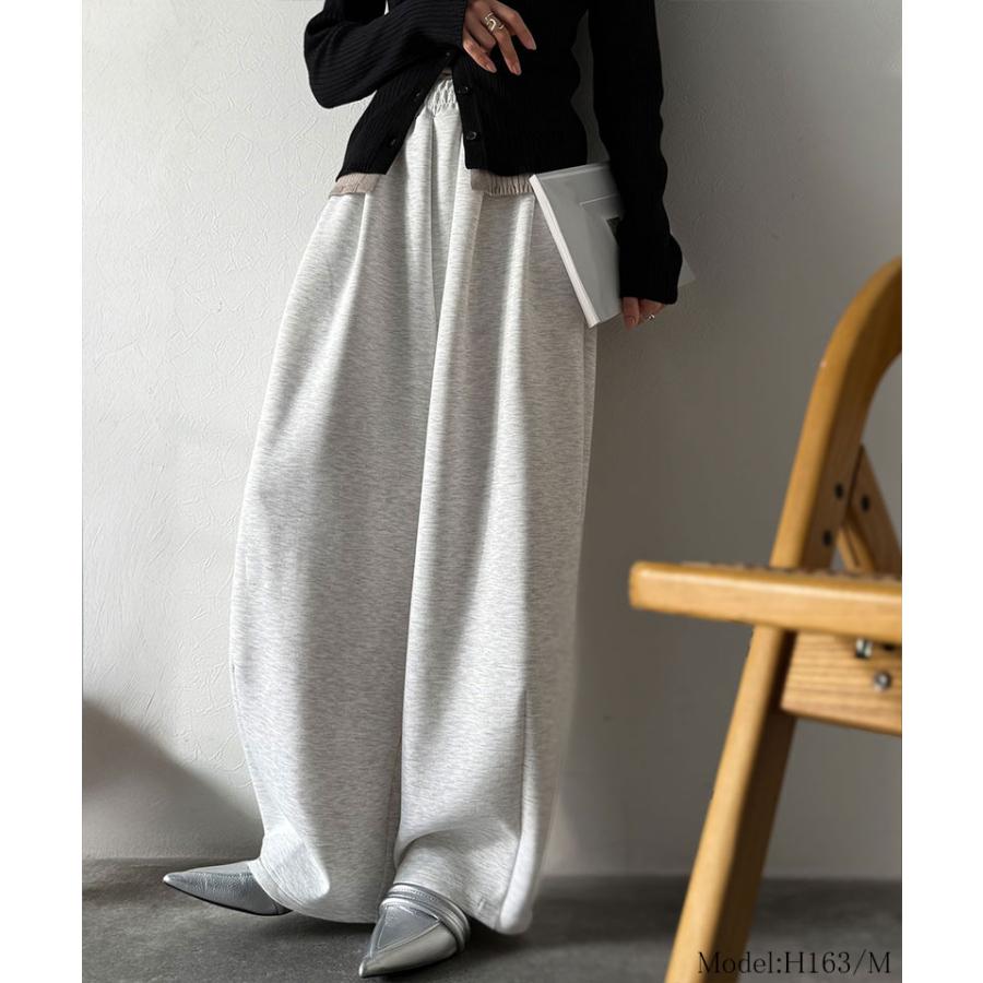 【 クラシカルエルフ classical elf 】ボトムス レディース パンツ レディース シンプルコーデ ダンボール イージー カーブパンツ ロングシーズン 着回し | classicalelf | 14