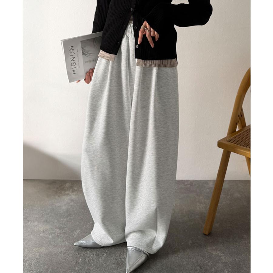 【 クラシカルエルフ classical elf 】ボトムス レディース パンツ レディース シンプルコーデ ダンボール イージー カーブパンツ ロングシーズン 着回し | classicalelf | 15
