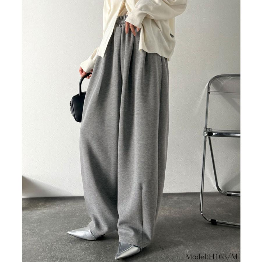 【 クラシカルエルフ classical elf 】ボトムス レディース パンツ レディース シンプルコーデ ダンボール イージー カーブパンツ ロングシーズン 着回し | classicalelf | 05