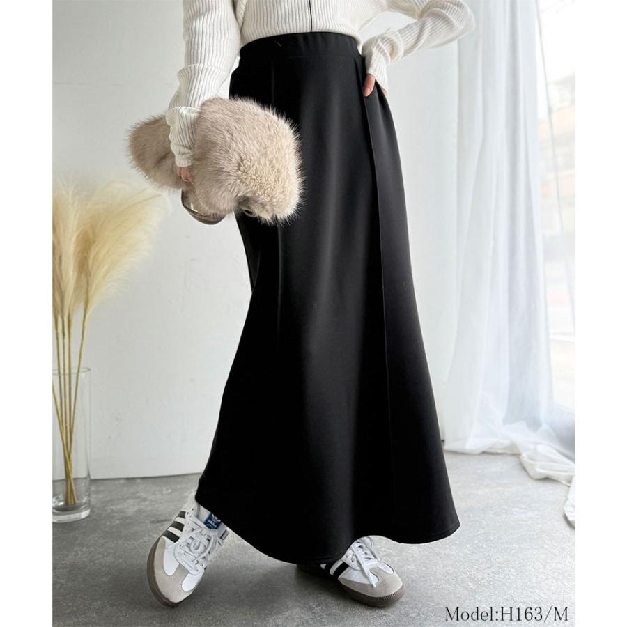 【 クラシカルエルフ classical elf 】スカート ロング 秋冬 ボトムス レディース もっちり 肉感 美シルエット ダンボール マーメイドスカート ロング | classicalelf | 02