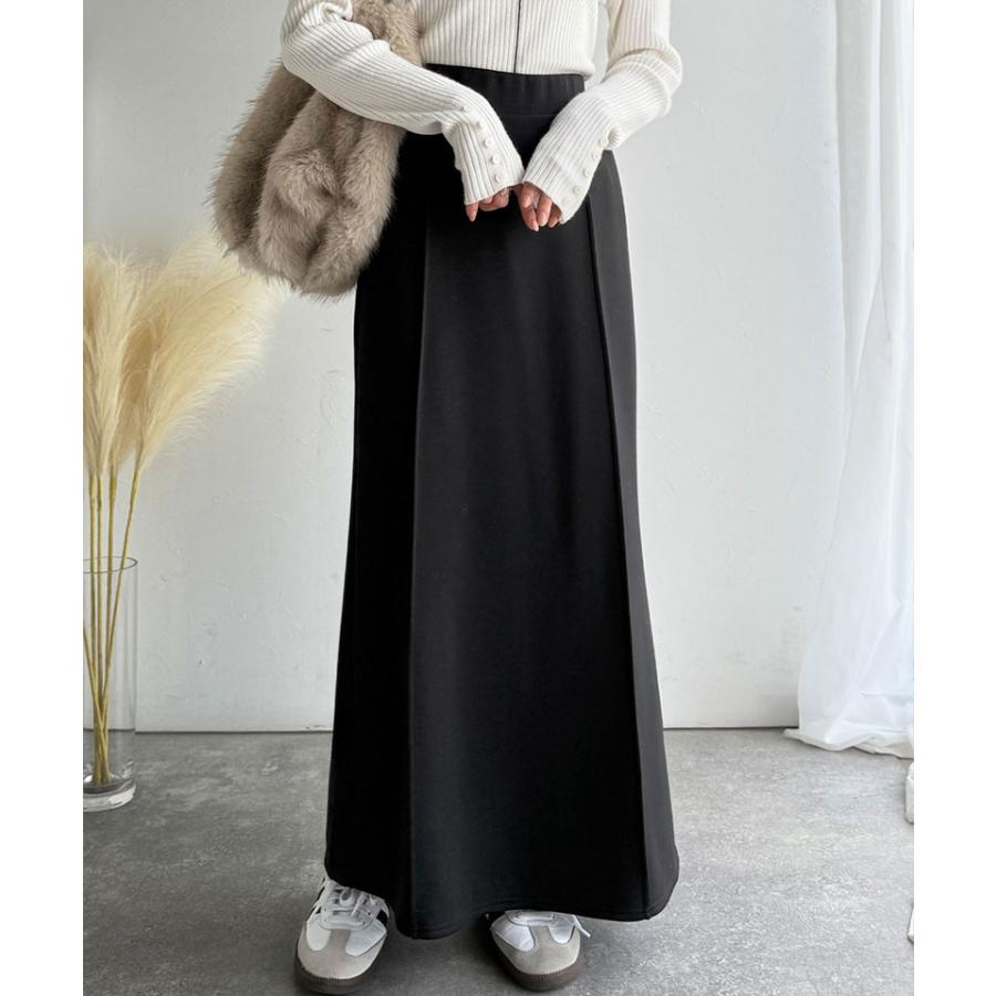 【 クラシカルエルフ classical elf 】スカート ロング 秋冬 ボトムス レディース もっちり 肉感 美シルエット ダンボール マーメイドスカート ロング | classicalelf | 04