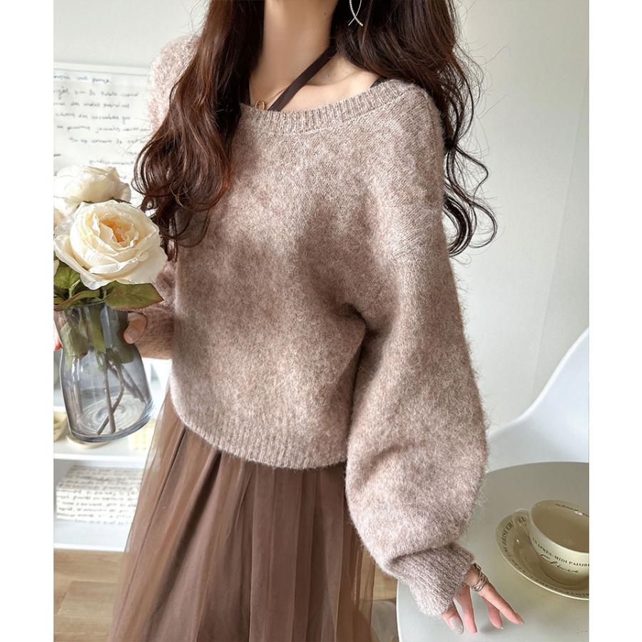 【 クラシカルエルフ classical elf 】ワンピース 秋冬 きれいめ レディース 褒められ マルチ way ニット チュール ワンピ セットアイテム ロングシーズン | classicalelf | 14