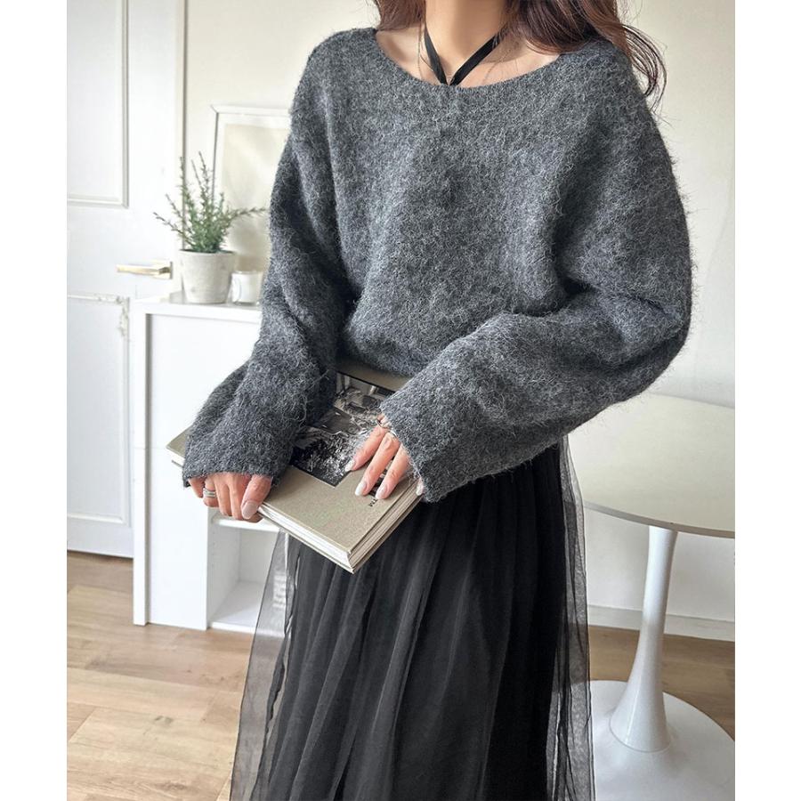 【 クラシカルエルフ classical elf 】ワンピース 秋冬 きれいめ レディース 褒められ マルチ way ニット チュール ワンピ セットアイテム ロングシーズン | classicalelf | 08