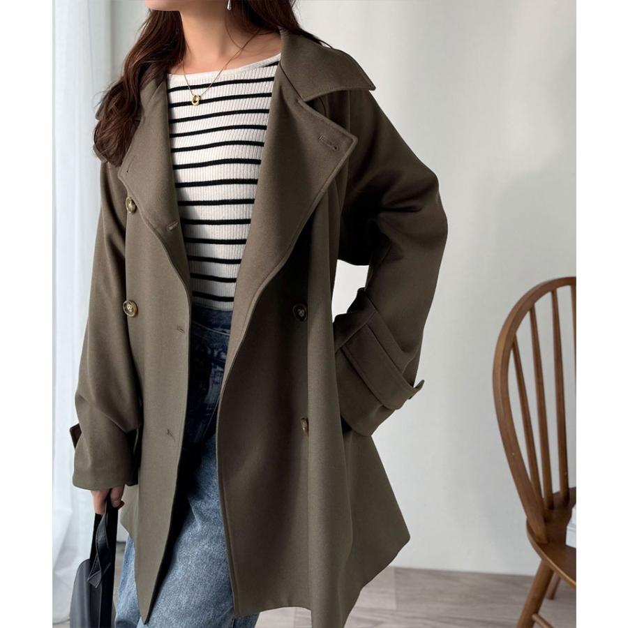 【 クラシカルエルフ classical elf 】 トップス アウター レディース ケープ 付き スタンド カラー ミドル丈 マルチway コート ベルト付き 大きいサイズ | classicalelf | 11