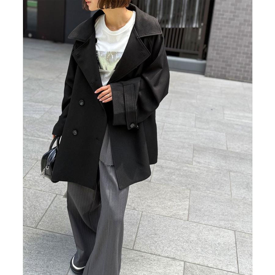 【 クラシカルエルフ classical elf 】 トップス アウター レディース ケープ 付き スタンド カラー ミドル丈 マルチway コート ベルト付き 大きいサイズ | classicalelf | 03