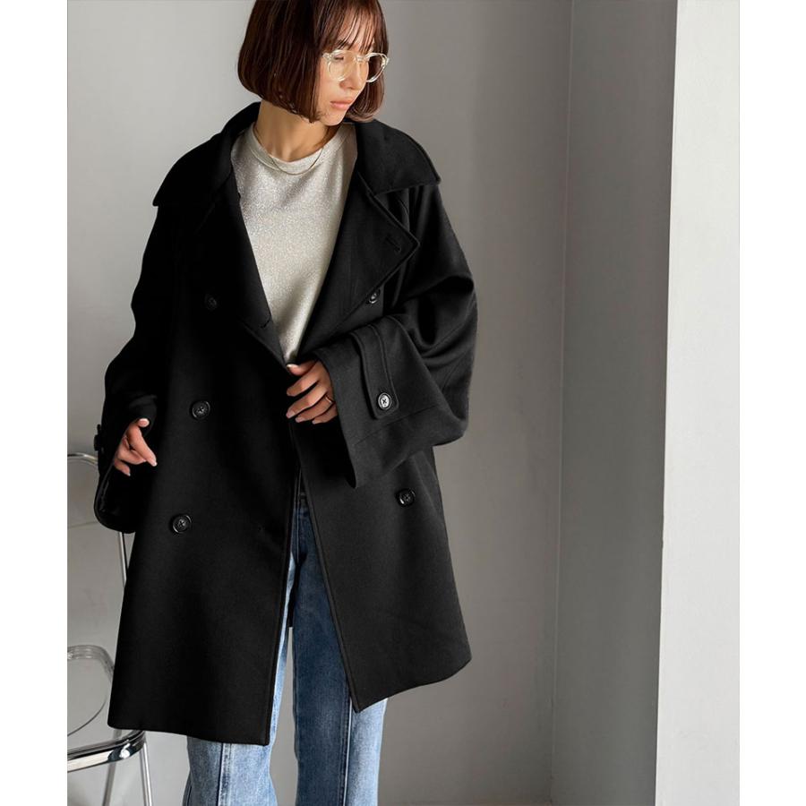 【 クラシカルエルフ classical elf 】 トップス アウター レディース ケープ 付き スタンド カラー ミドル丈 マルチway コート ベルト付き 大きいサイズ | classicalelf | 04