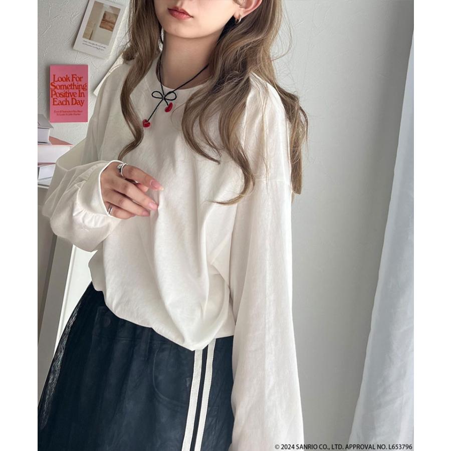 新品未使用　HELLO KITTY 50th 袖レースアップ長袖Tシャツ　140 楽天市場】ハローキティ（長さ（袖）長袖）（トップス｜キッズ