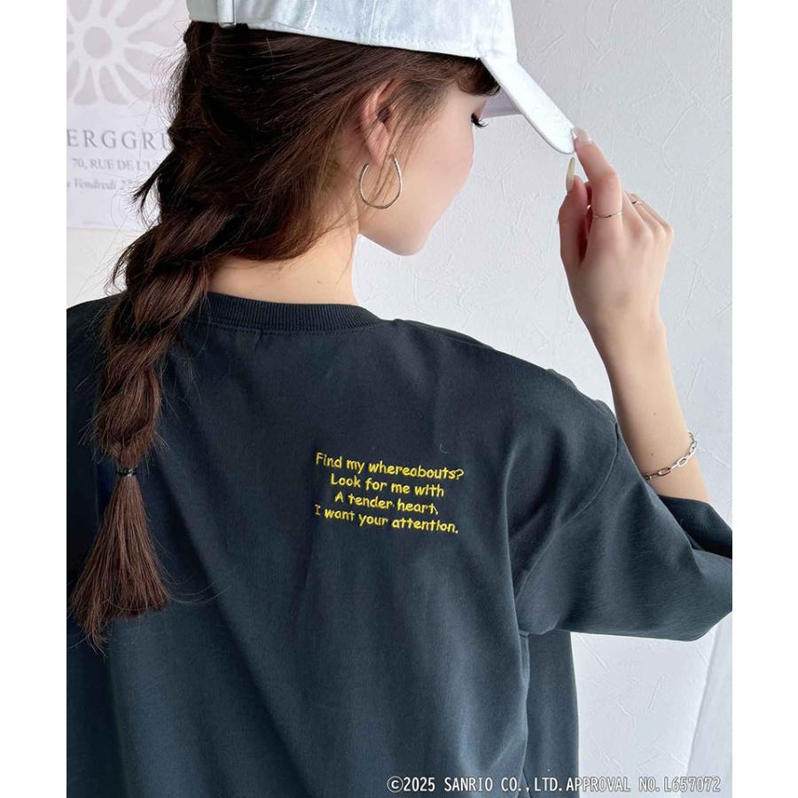 【Sanrio characters/サンリオキャラクターズ】tシャツ レディース 半袖 キャラクター サンリオ 刺繍 かくれんぼシリーズ クロミ ハローキティ | classicalelf | 15