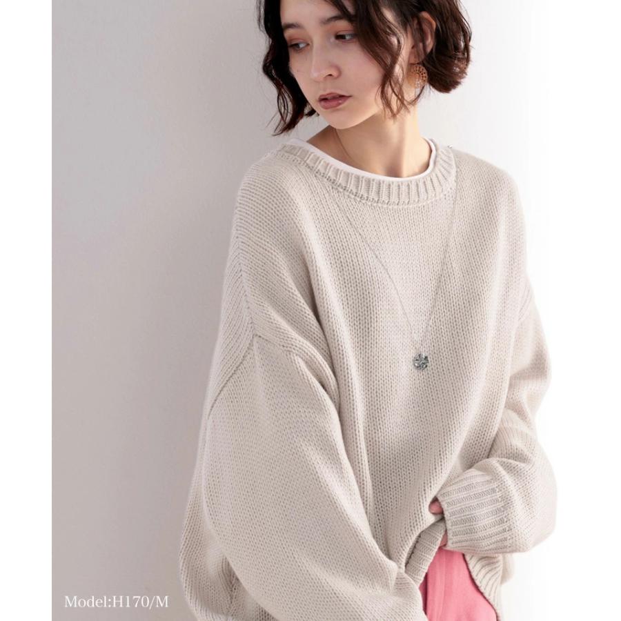 レディース トップス ニット 長袖 大きいサイズ カーディガン 2WAY ビッグシルエット 秋 冬 2020aw | classicalelf | 11