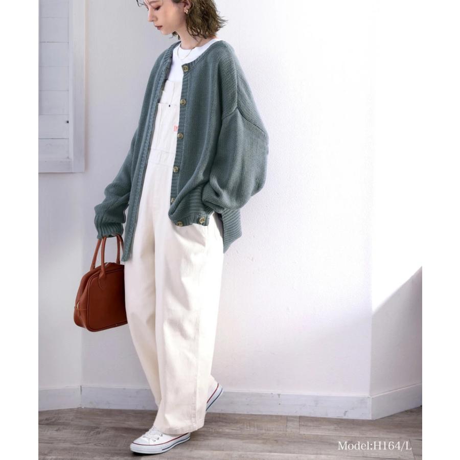 レディース トップス ニット 長袖 大きいサイズ カーディガン 2WAY ビッグシルエット 秋 冬 2020aw | classicalelf | 17