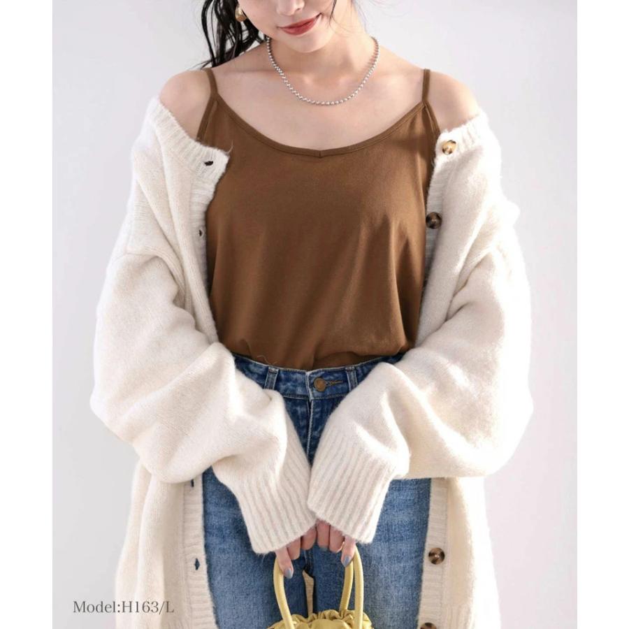 メール便 送料無料 レイヤード ロング キャミソール ロングキャミソール インナー 重ね着 綿100 コットン 袖なし タンクトップ Cl7030 Classical Elf Xxs 5lまで取扱 通販 Yahoo ショッピング