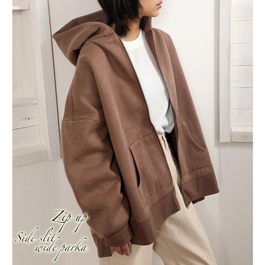 パーカー ジップアップ 裏起毛 フード サイドスリット スウェット アウター 羽織り 夏物 夏コーデ Cl9016 Classical Elf Xxs 5lまで取扱 通販 Yahoo ショッピング