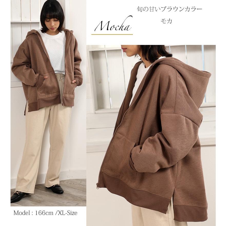 パーカー ジップアップ 裏起毛 フード サイドスリット スウェット アウター 羽織り 夏物 夏コーデ Cl9016 Classical Elf Xxs 5lまで取扱 通販 Yahoo ショッピング