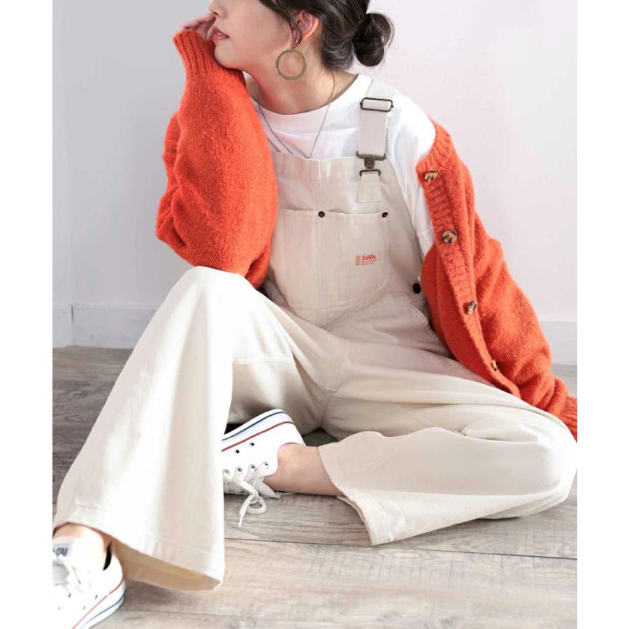 《JaVaジャバ コラボ》【family+】 レディース 大きいサイズ オーバーオール サロペット オーバーサイズ ゆったり ワイドシルエット ワークポケット | classicalelf | 03