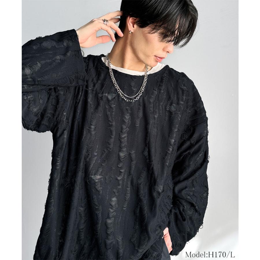 classicalelf（クラシカルエルフ） トップス Tシャツ メンズ ダメージ