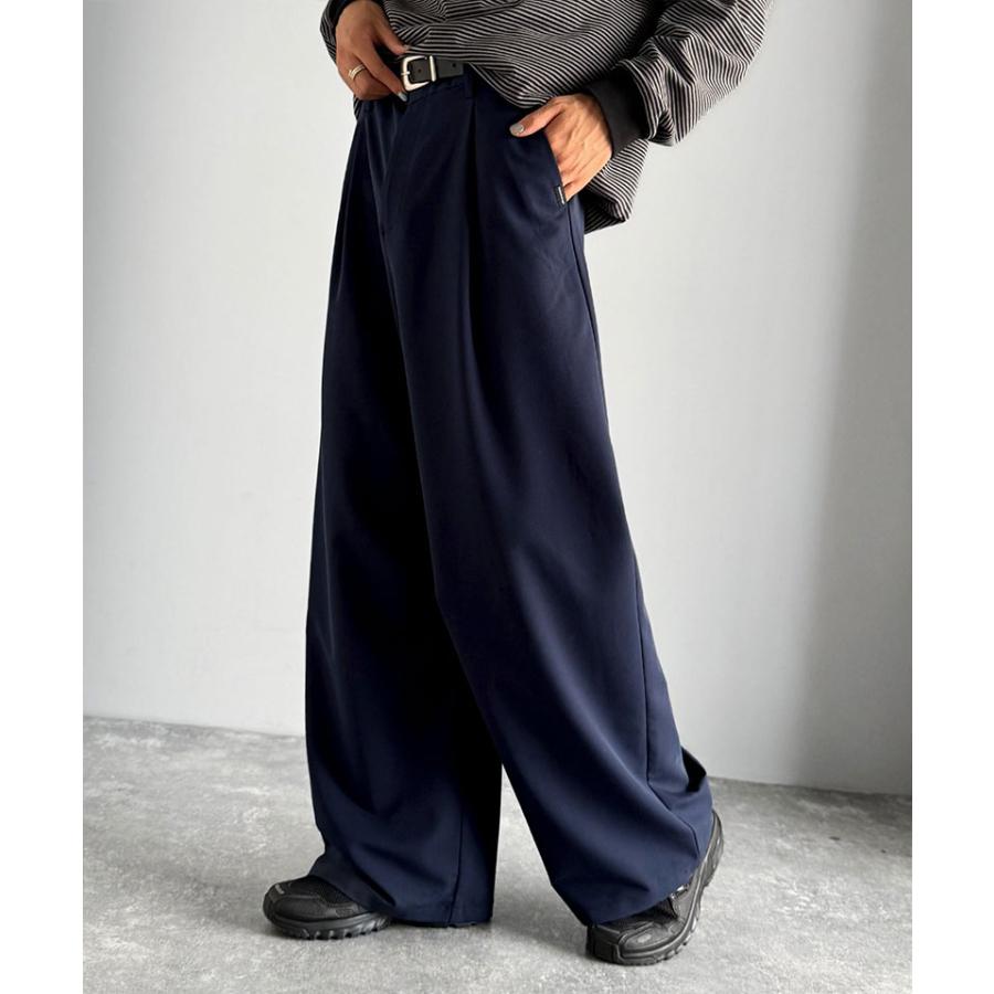 【Classical Origin】 ボトムス パンツ メンズ カーブライン ワンタック スラックス Curved Line One-Tuck Slacks 大きいサイズ 秋 冬 2025aw | classicalelf | 14