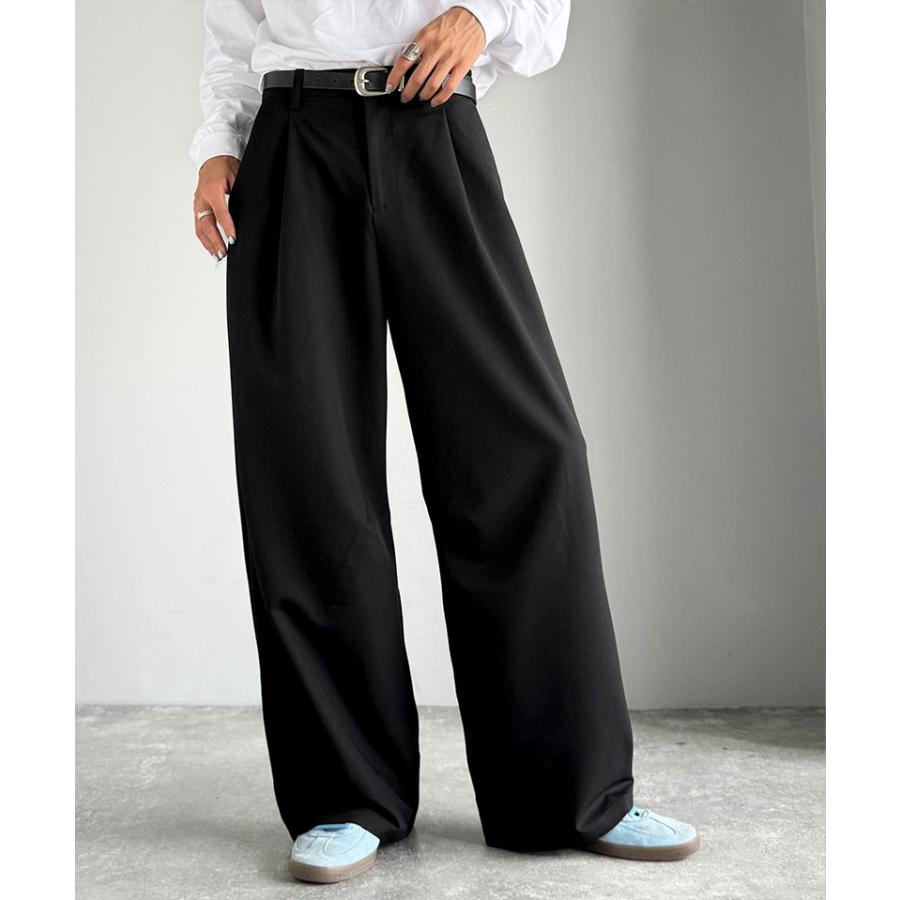 【Classical Origin】 ボトムス パンツ メンズ カーブライン ワンタック スラックス Curved Line One-Tuck Slacks 大きいサイズ 秋 冬 2025aw | classicalelf | 04