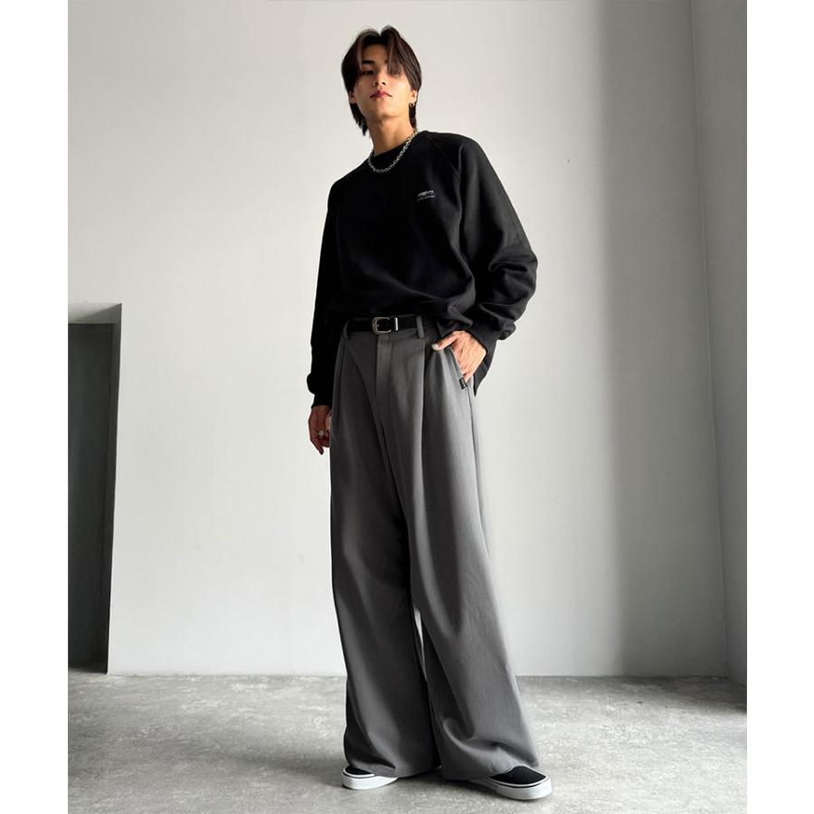 【Classical Origin】 ボトムス パンツ メンズ カーブライン ワンタック スラックス Curved Line One-Tuck Slacks 大きいサイズ 秋 冬 2025aw | classicalelf | 09