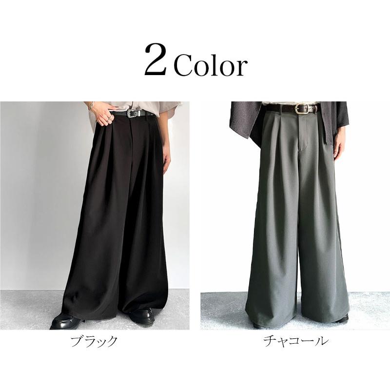 【Classical Origin】 メンズ ボトム スラックス 上品 キレイ目 落ち感 Y2K 短丈 ショート丈 股下長め りラックス 春 夏 2025SS クラシカルオリジン | classicalelf | 01