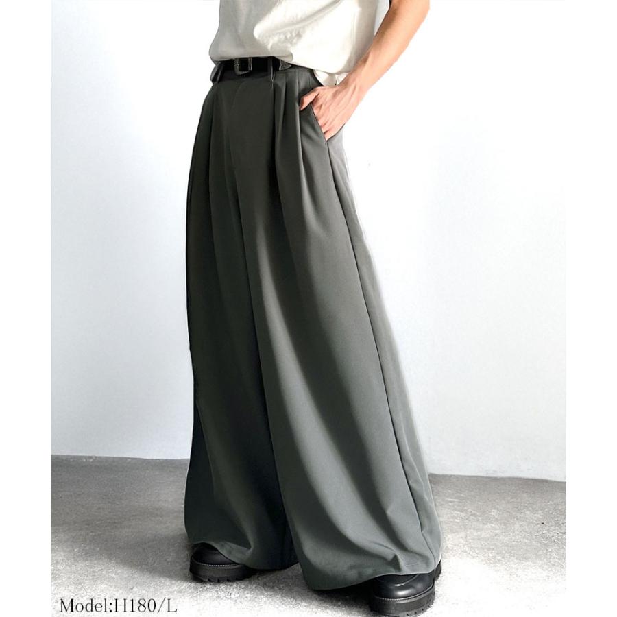 【Classical Origin】 メンズ ボトム スラックス 上品 キレイ目 落ち感 Y2K 短丈 ショート丈 股下長め りラックス 春 夏 2025SS クラシカルオリジン | classicalelf | 06