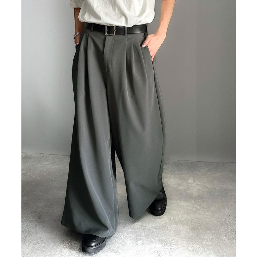 【Classical Origin】 メンズ ボトム スラックス 上品 キレイ目 落ち感 Y2K 短丈 ショート丈 股下長め りラックス 春 夏 2025SS クラシカルオリジン | classicalelf | 07