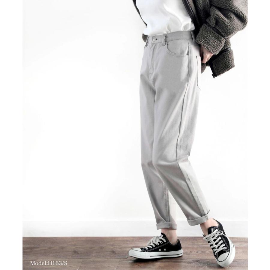 テーパードパンツ きれいめ デニム ストレッチ ゆったり 柔らかい テーパードデニム メール便 送料無料 Elf017 Classical Elf Xxs 5lまで取扱 通販 Yahoo ショッピング