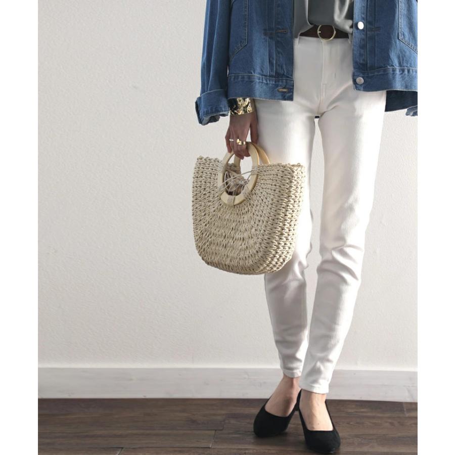 スキニー ゆったり ストレッチ シルエット 大人 ストレート デニム きれいめ ボトムス ジーンズ 大きいサイズ 小さいサイズ | classicalelf | 16