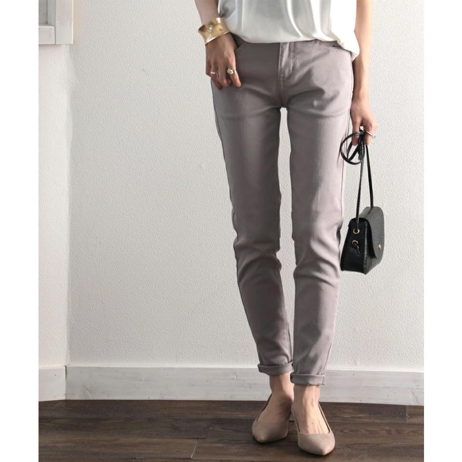 スキニー ゆったり ストレッチ シルエット 大人 ストレート デニム きれいめ ボトムス ジーンズ 大きいサイズ 小さいサイズ | classicalelf | 03