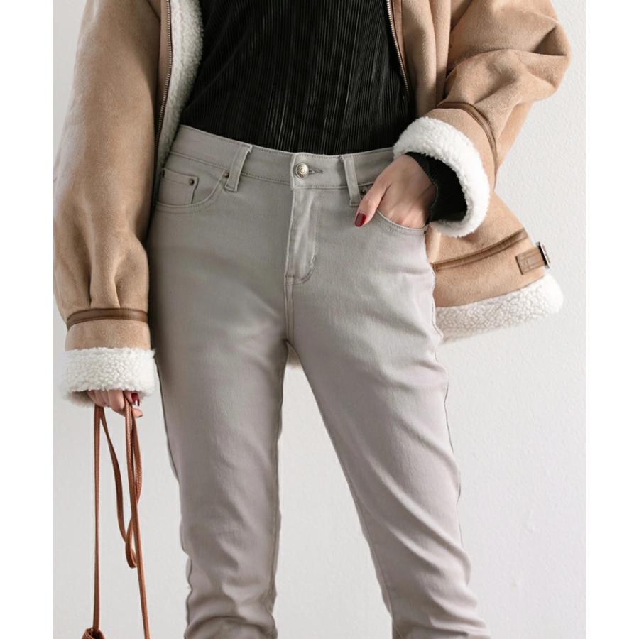 スキニー ゆったり ストレッチ シルエット 大人 ストレート デニム きれいめ ボトムス ジーンズ 大きいサイズ 小さいサイズ | classicalelf | 04