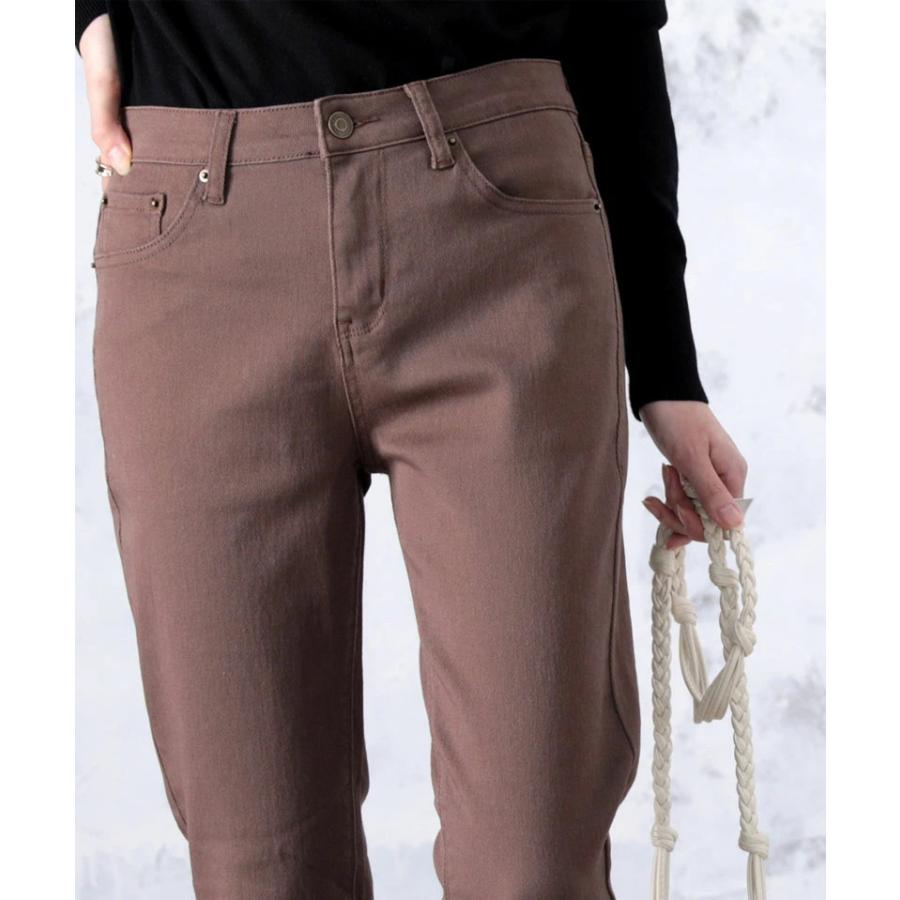 スキニー ゆったり ストレッチ シルエット 大人 ストレート デニム きれいめ ボトムス ジーンズ 大きいサイズ 小さいサイズ | classicalelf | 06