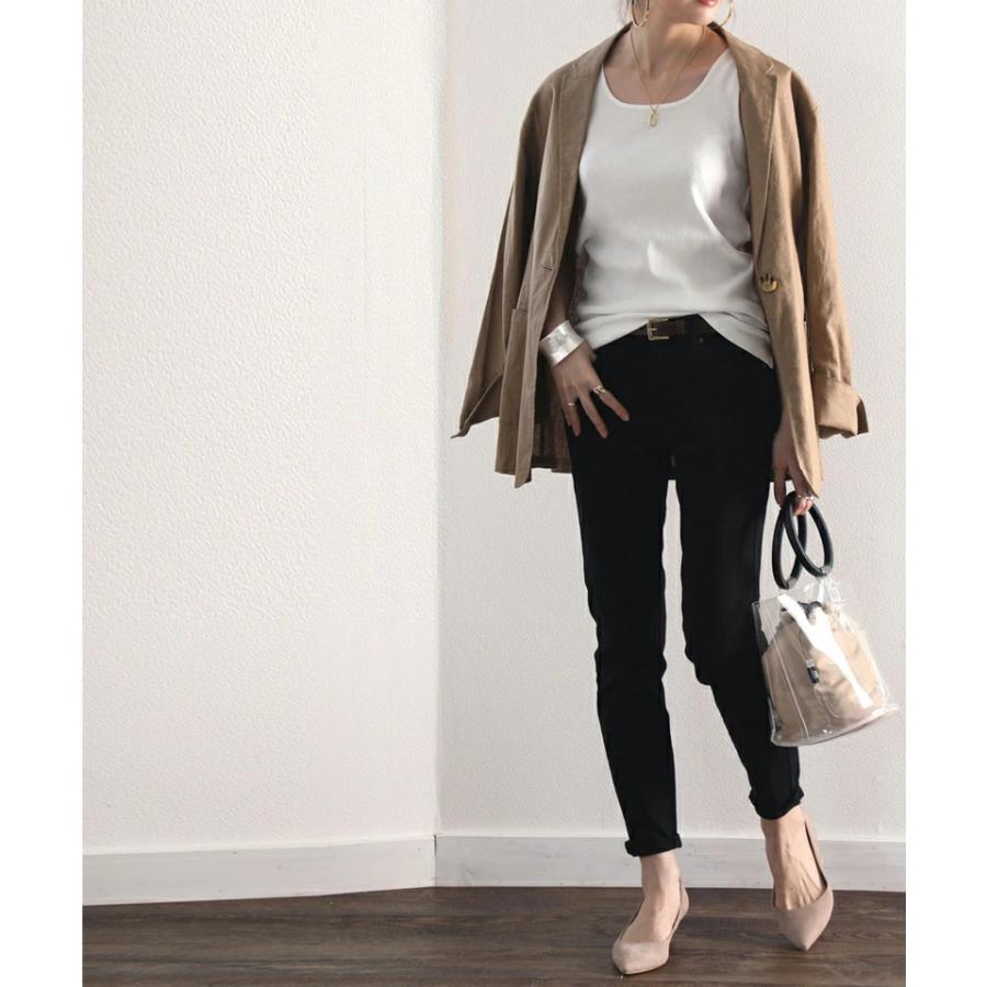 スキニー ゆったり ストレッチ シルエット 大人 ストレート デニム きれいめ ボトムス ジーンズ 大きいサイズ 小さいサイズ | classicalelf | 08