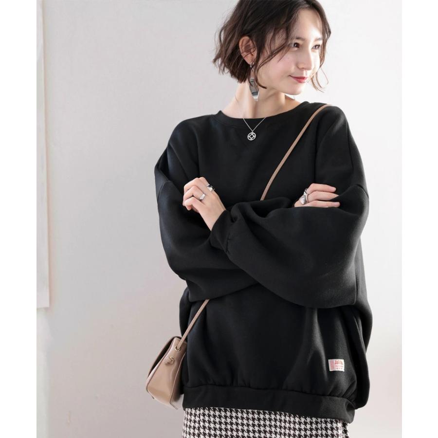 Java レディース トップス 長袖 スウェット トレーナー 大きいサイズ