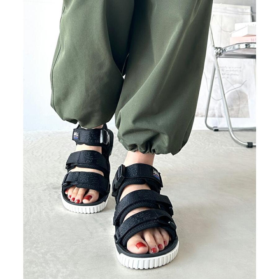 《javaジャバコラボ》 靴 サンダル レディース ベルクロテープ ストラップ スポーツサンダル 軽量 滑りにくい 履きやすい 男女兼用 ユニセックス メンズ | classicalelf | 11