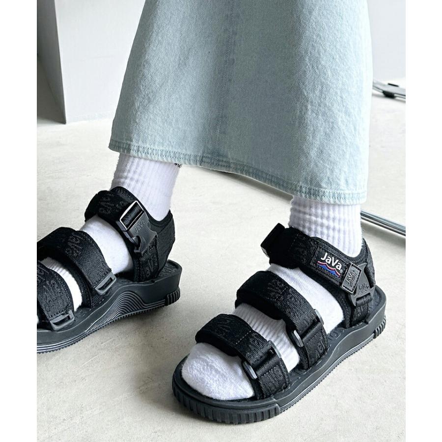 《javaジャバコラボ》 靴 サンダル レディース ベルクロテープ ストラップ スポーツサンダル 軽量 滑りにくい 履きやすい 男女兼用 ユニセックス メンズ | classicalelf | 06