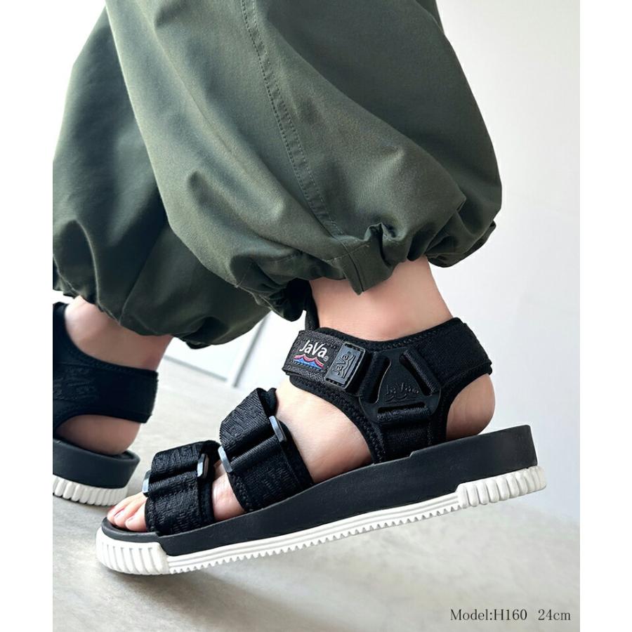 《javaジャバコラボ》 靴 サンダル レディース ベルクロテープ ストラップ スポーツサンダル 軽量 滑りにくい 履きやすい 男女兼用 ユニセックス メンズ | classicalelf | 08