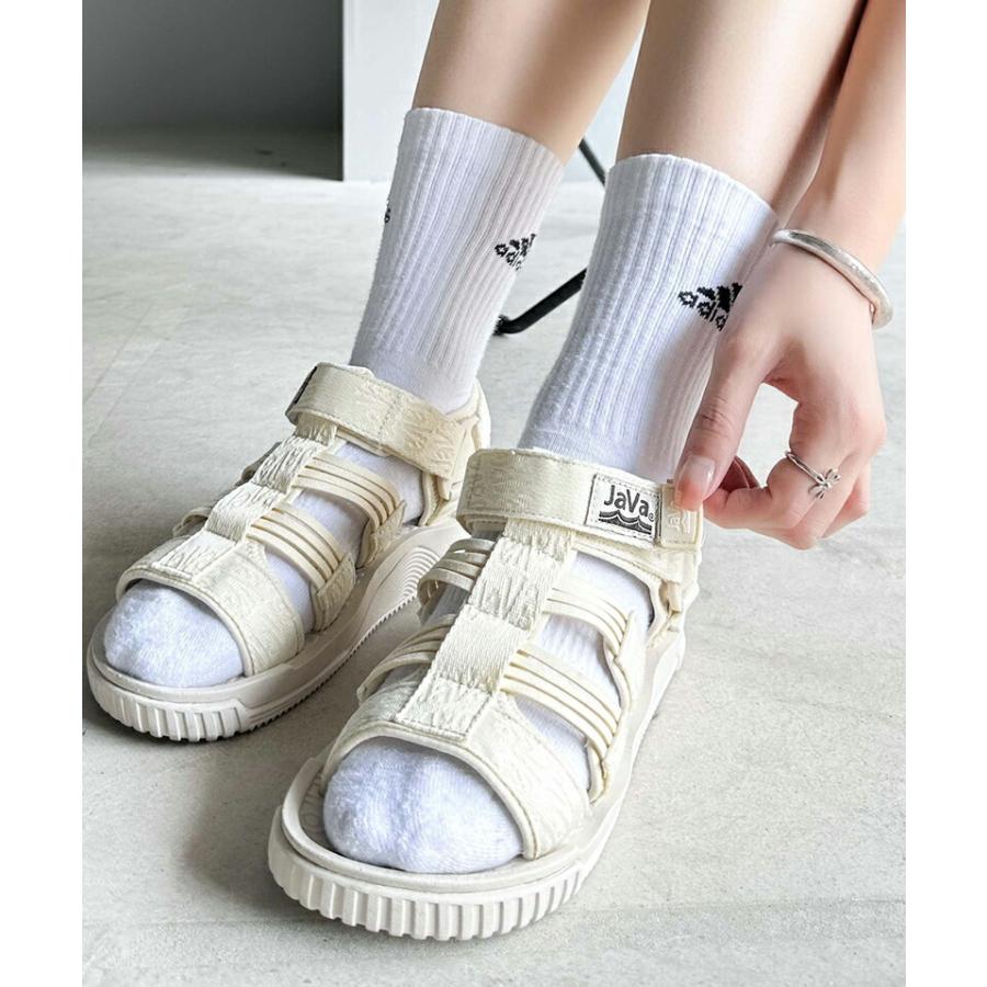 《javaジャバコラボ》 靴 サンダル レディース メッシュ ゴム ベルト グルカ・グラディエーター 風 厚底 軽量 アウトドア デイリー 男女兼用 | classicalelf | 12