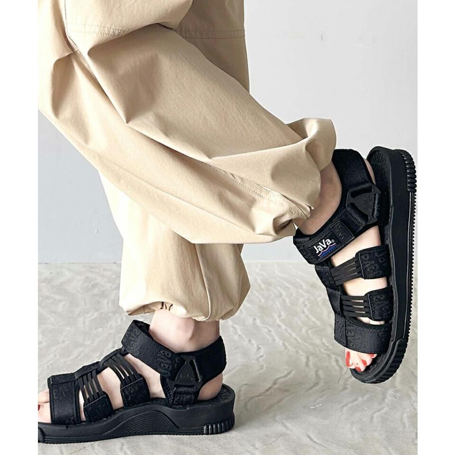 《javaジャバコラボ》 靴 サンダル レディース メッシュ ゴム ベルト グルカ・グラディエーター 風 厚底 軽量 アウトドア デイリー 男女兼用 | classicalelf | 04