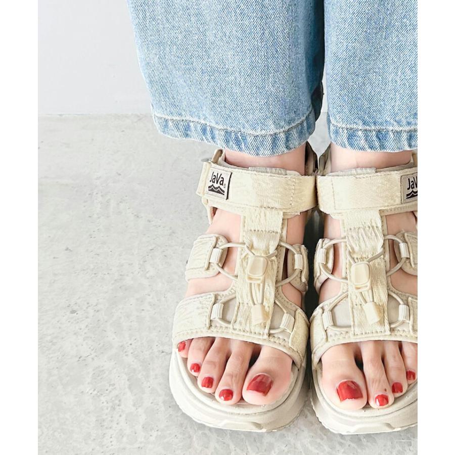 《javaジャバコラボ》 靴 サンダル レディース 厚底 ベルクログルカ 風 ストラップサンダル 男女兼用 ユニセックス メンズ アウトドア デイリー | classicalelf | 11