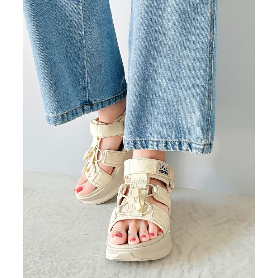 《javaジャバコラボ》 靴 サンダル レディース 厚底 ベルクログルカ 風 ストラップサンダル 男女兼用 ユニセックス メンズ アウトドア デイリー | classicalelf | 12