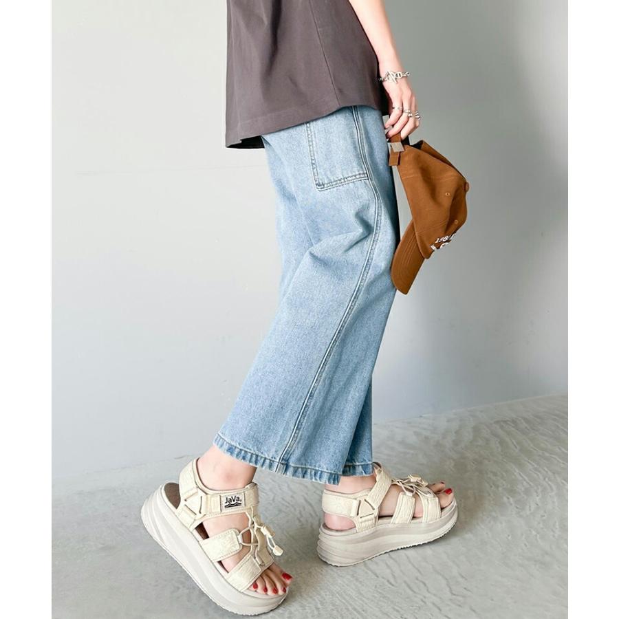 《javaジャバコラボ》 靴 サンダル レディース 厚底 ベルクログルカ 風 ストラップサンダル 男女兼用 ユニセックス メンズ アウトドア デイリー | classicalelf | 13