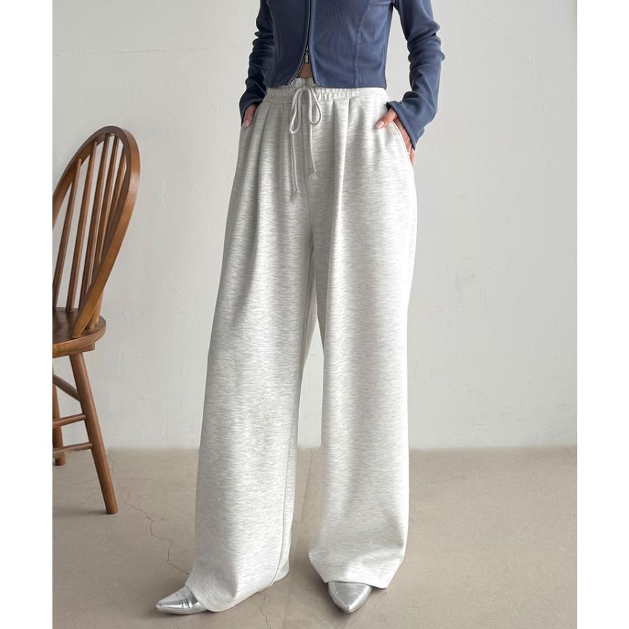 《java ジャバコラボ》 スウェットパンツ レディース きれいめ ボトムス パンツ ワイドパンツ ヘビーウェイト生地 ルーズ 上品 こなれ感 ゆとり 柔らか | classicalelf | 13