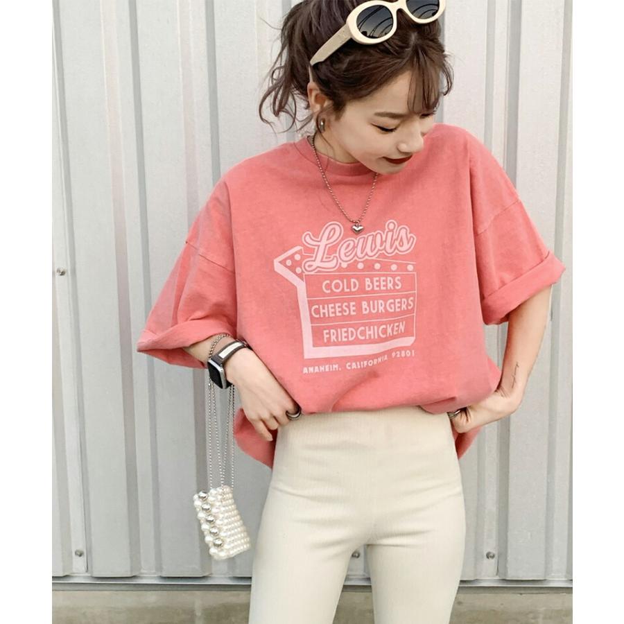 《javaジャバコラボ》トップス Tシャツ レディース 綿100％ ダイナープリント ヴィンテージ ピグメント ビッグ Tee 男女兼用 ユニセックス メンズ | classicalelf | 15