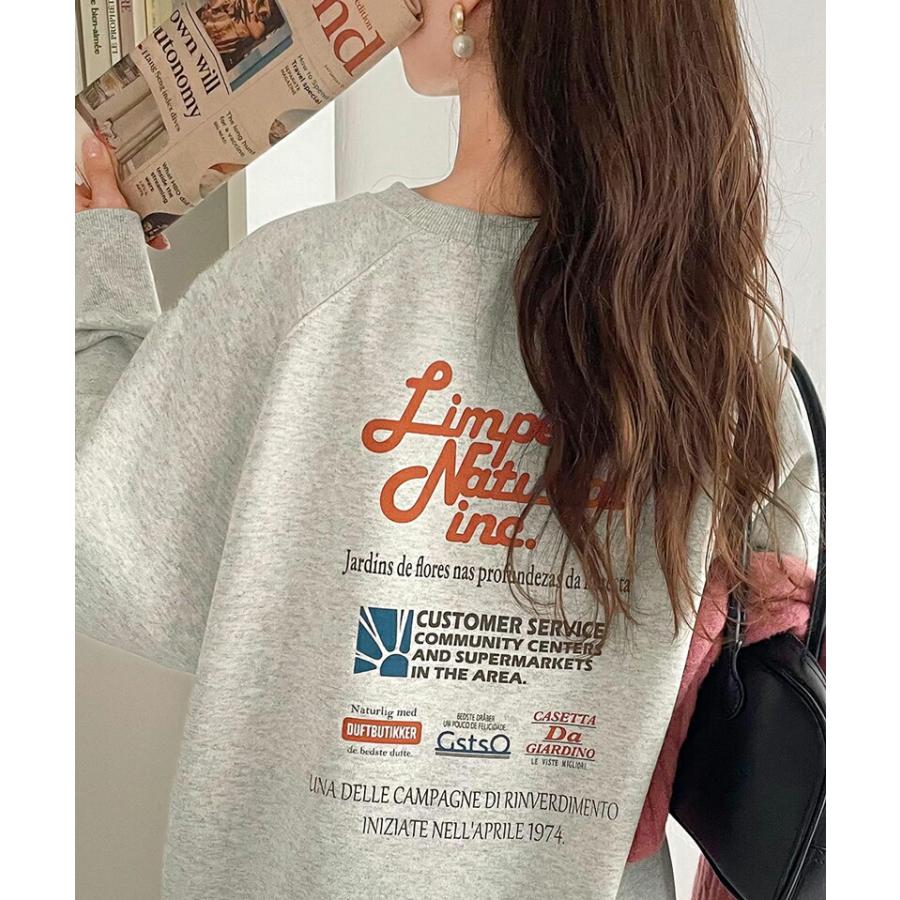 《javaジャバコラボ》 トップス スウェット レディース イベント バック ロゴ 裏起毛 プルオーバー 男女兼用 ユニセックス メンズ ゆるっと | classicalelf | 12