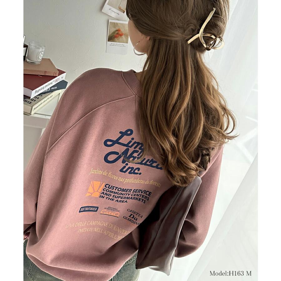 《javaジャバコラボ》 トップス スウェット レディース イベント バック ロゴ 裏起毛 プルオーバー 男女兼用 ユニセックス メンズ ゆるっと | classicalelf | 13