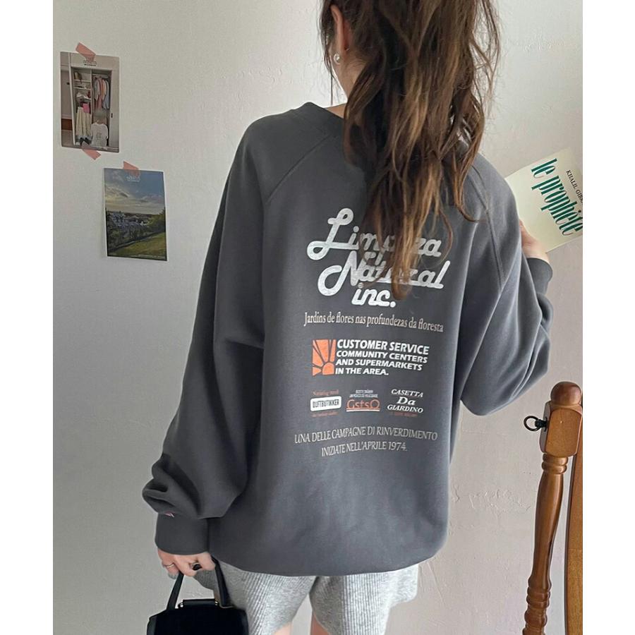 《javaジャバコラボ》 トップス スウェット レディース イベント バック ロゴ 裏起毛 プルオーバー 男女兼用 ユニセックス メンズ ゆるっと | classicalelf | 09