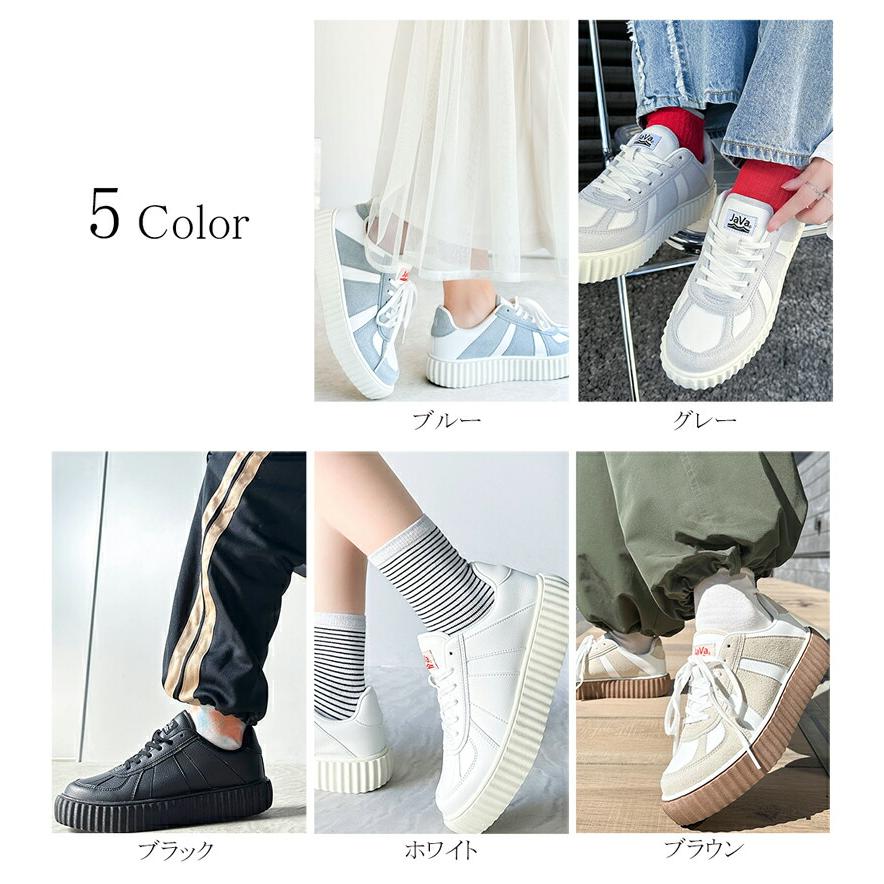 韓国ファッション シューズ [MAC MOC] FREDDI 4COLOR miniministore｜韓国風厚底スニーカーレディース白シューズ