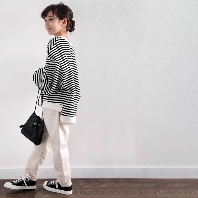 送料無料 男の子 女の子 キッズ ビッグシルエット 長袖 親子コーデ バルーンスリーブ ボーダー柄 無地 トレーナー Kcl Classical Elf Xxs 5lまで取扱 通販 Yahoo ショッピング