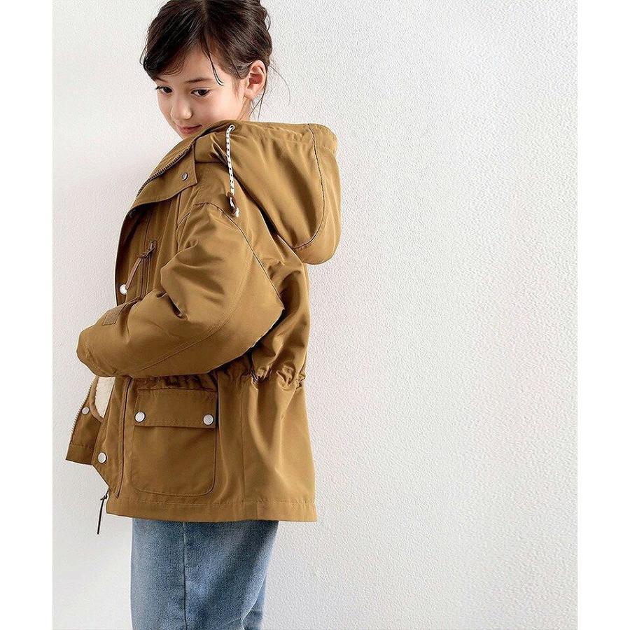 女の子 男の子 キッズ 3WAY マウンテンパーカー ボアジャケット 親子コーデ ジュニア 秋 冬 春 | classicalelf | 10