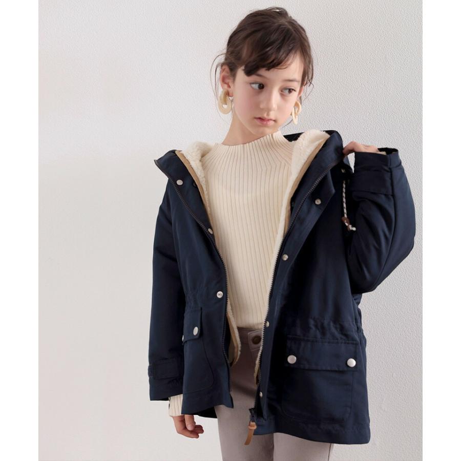 女の子 男の子 キッズ 3WAY マウンテンパーカー ボアジャケット 親子コーデ ジュニア 秋 冬 春 | classicalelf | 13